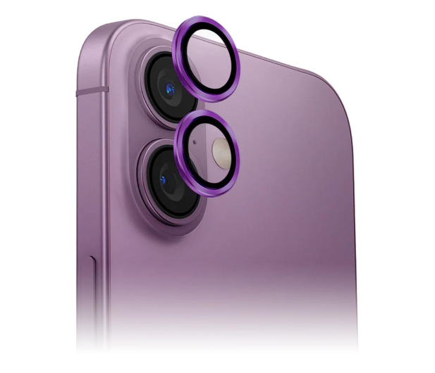 Uniq Optix Aluminium Lens Protector iPhone 16/16 Plus pink UNIQ-IP6.1-6.7(2024)-ALENSGPNK - 1279252 - zdjęcie